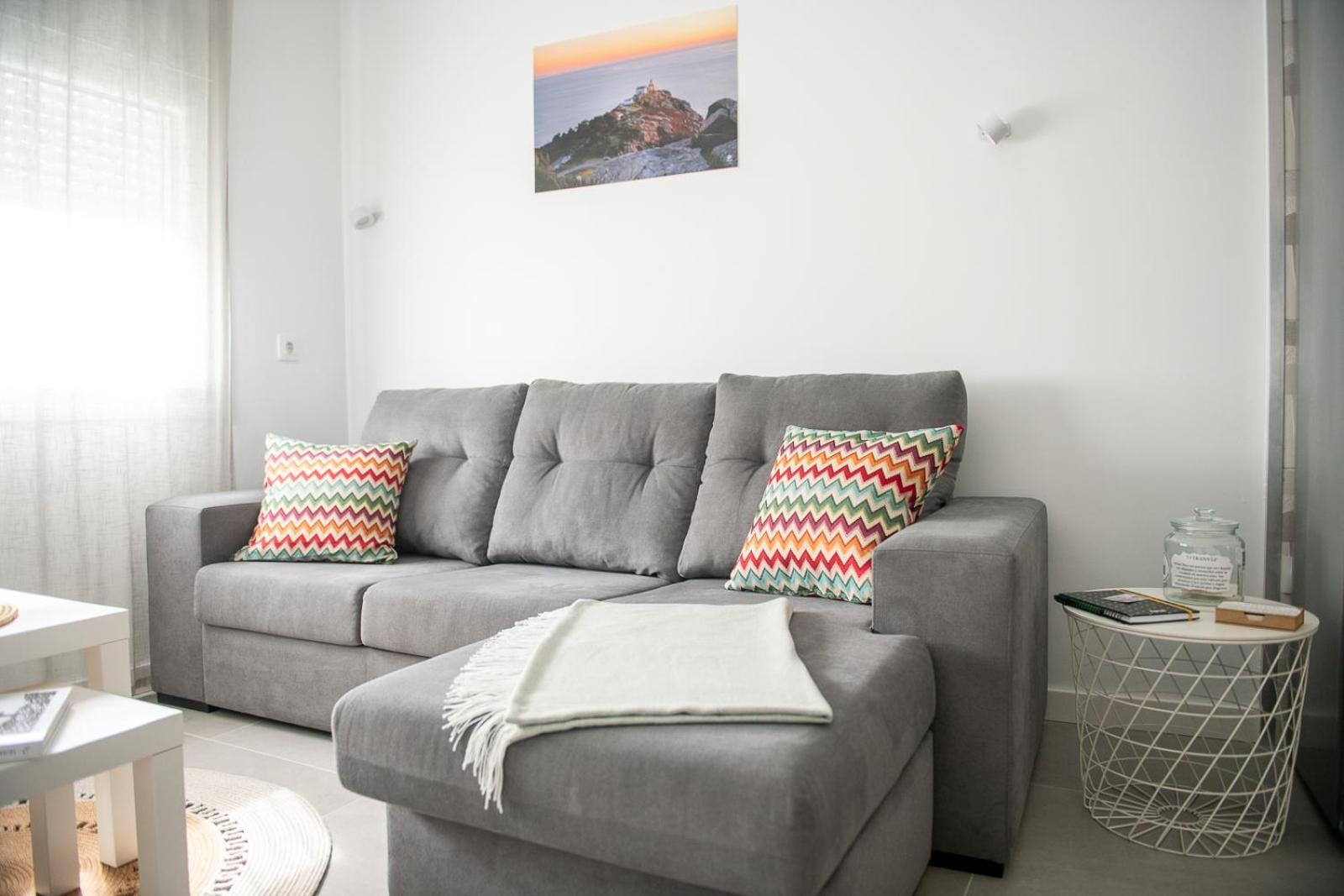 Apartamento O Tranvia En El Centro De Finisterre Luaran gambar